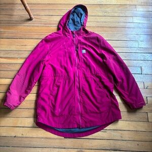 Carhartt Womens Rain Defender Relaxed Fit Lightweight Coat Size XL